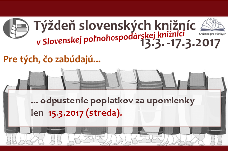 Týždeň slovenských knižníc 2017 :: Fotogaléria