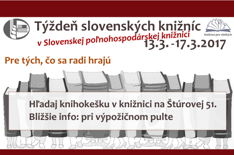 Týždeň slovenských knižníc 2017 :: Fotogaléria