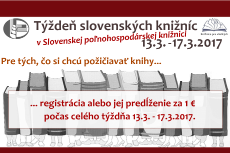 Týždeň slovenských knižníc 2017 :: Fotogaléria