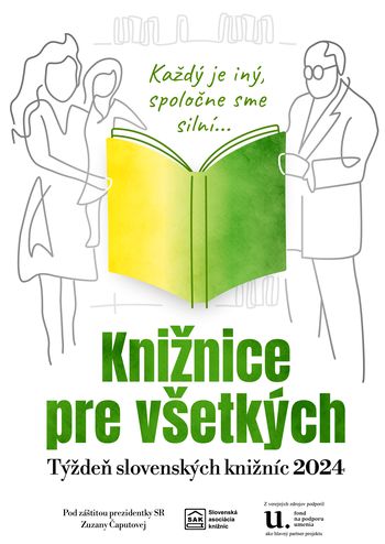Týždeň slovenských knižníc 2024 :: Plagát
